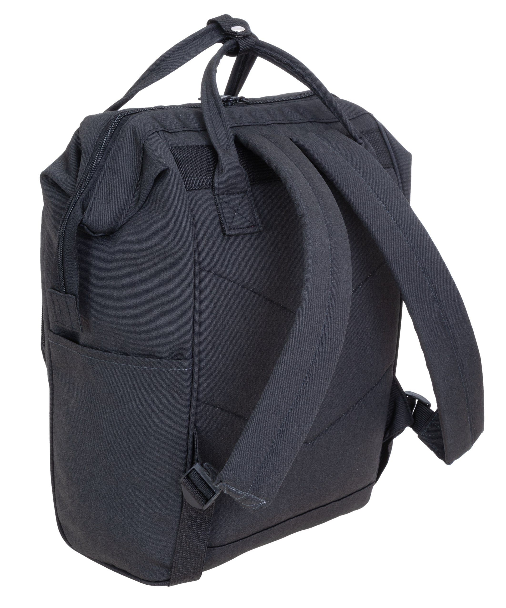 ELEPHANT Cityrucksack Finn 12830 Damenrucksack Rucksack, A4 Damen Handtasche Daypack Klappöffnung + Schlüsselbörse