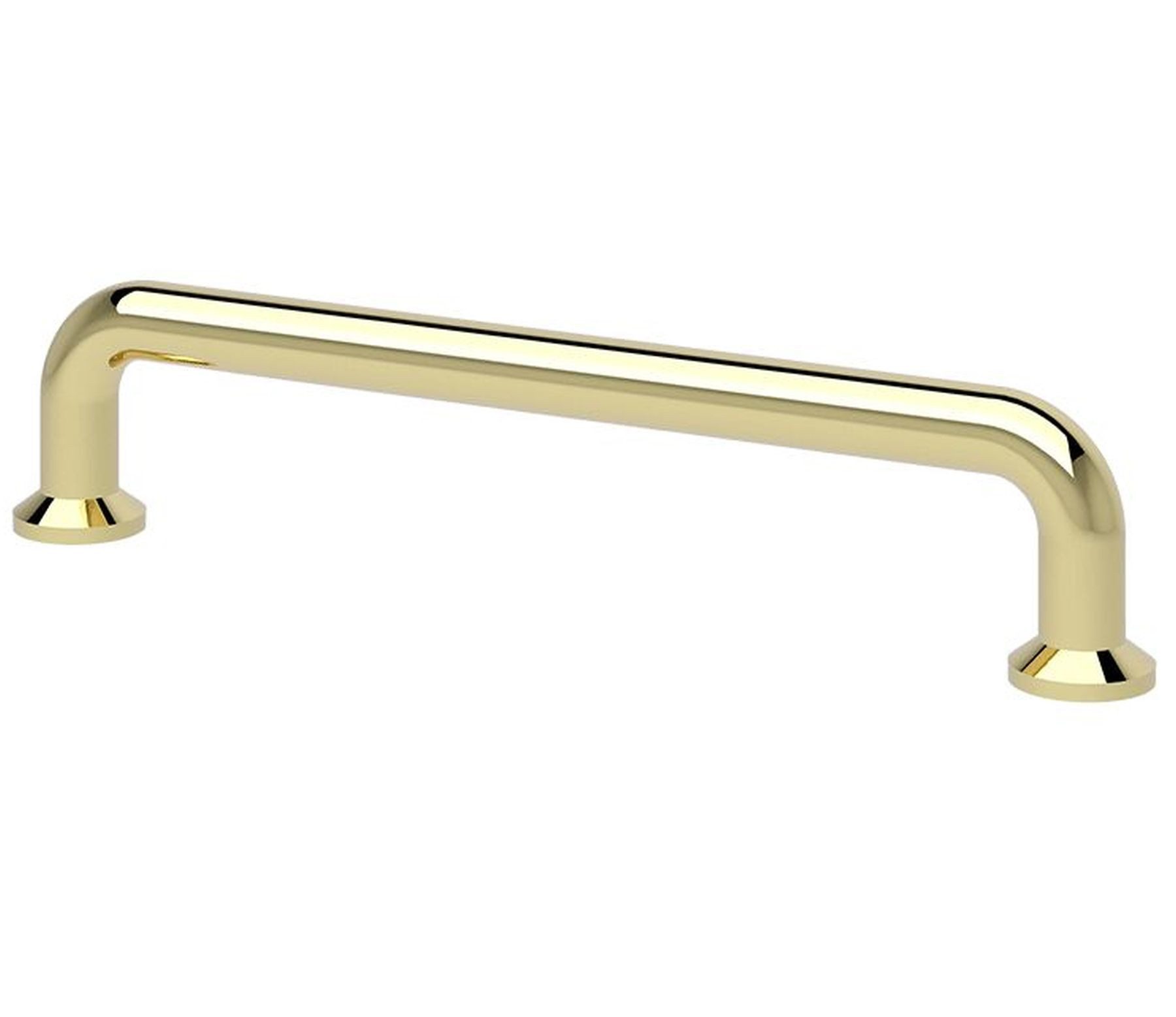 livingpoint24 Möbelgriff Möbelgriff BA 192mm, Küchengriff Goldfarbig glänzend, Türgriff Lira (1-St., 13)