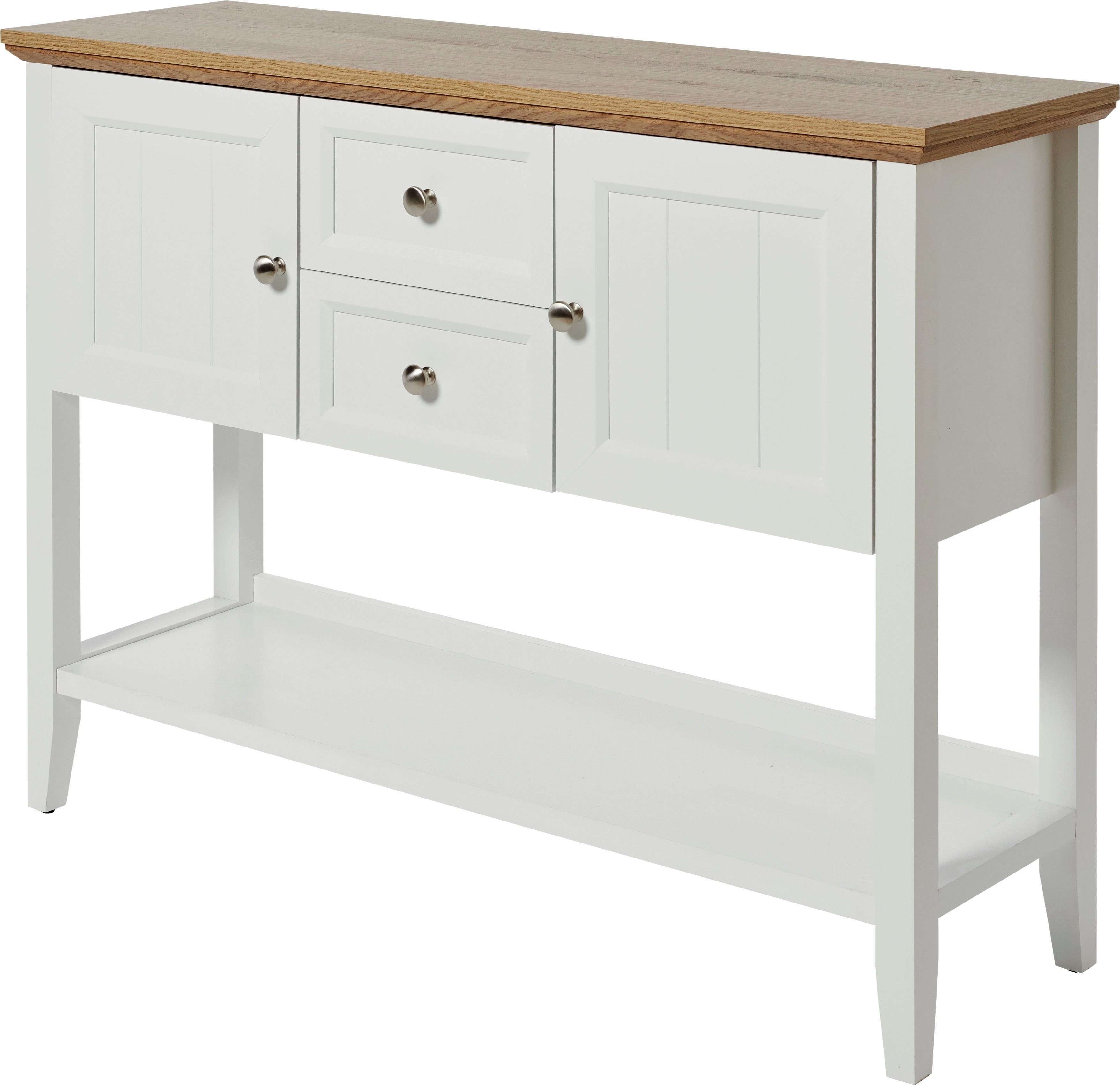 Schubladen CLASSIC Türen, CONSOLE Konsolentisch Ablage, Jahnke 2 cm 2 110, Konsolentisch, 1 und 112x34x81,8