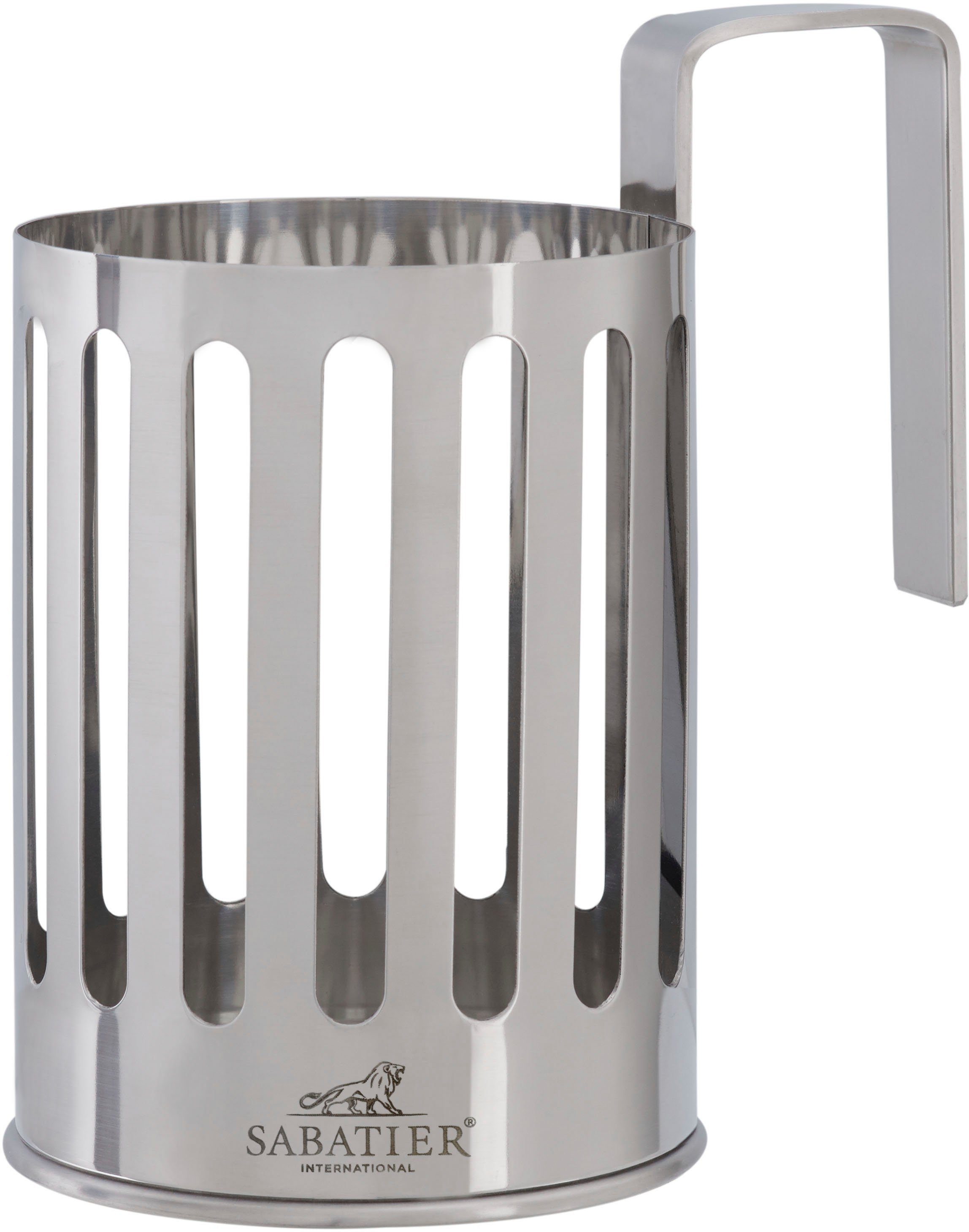 SABATIER International Kaffeebereiter, 1l Kaffeekanne, 1 L Fassungsvermögen, geeignet für ca. 8 Tassen, Edelstahlfilter