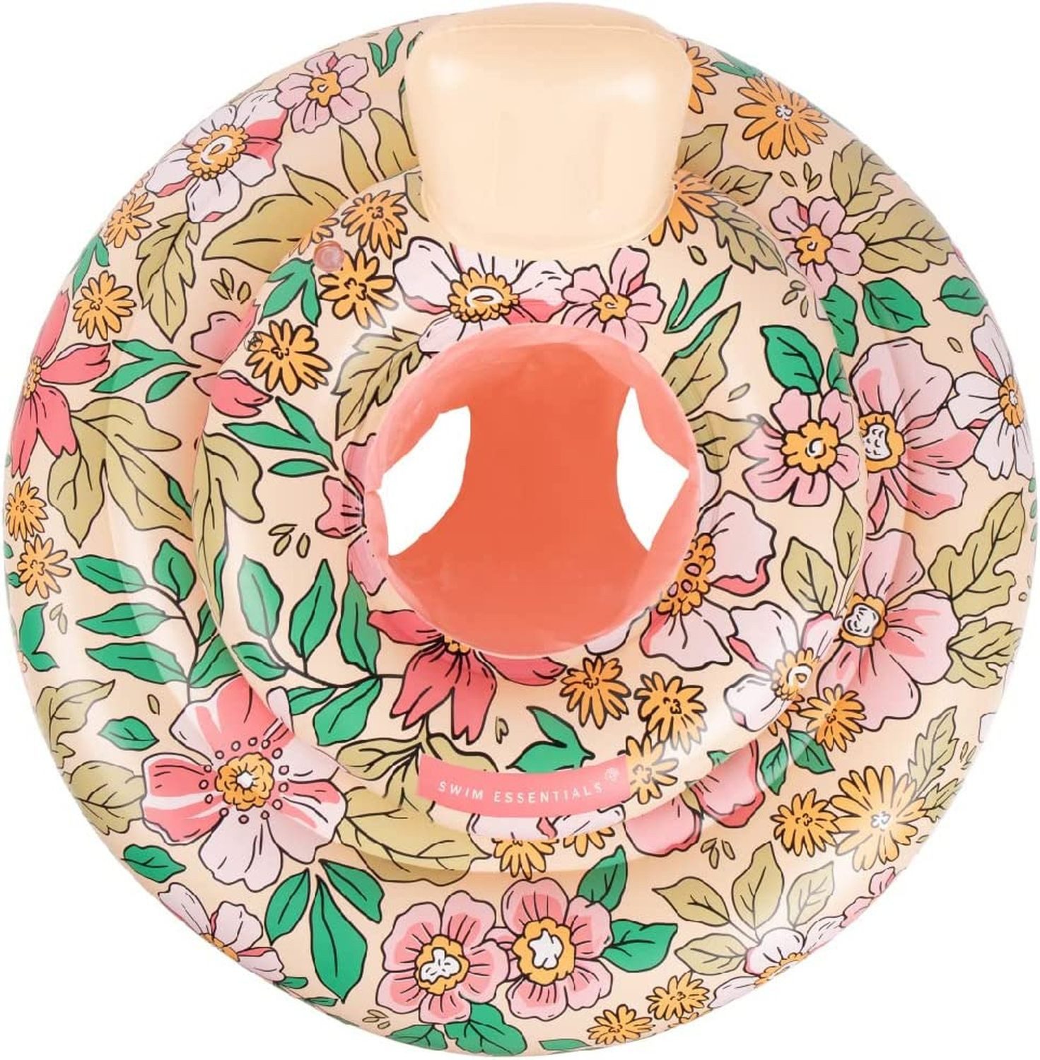 Swim Essentials Schwimmring Baby Schwimmring Blume 69 cm, Schwimmreifen Schwimmhilfe