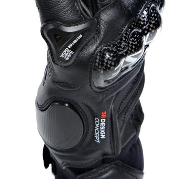 Dainese Motorradhandschuhe Dainese Carbon 4 Sporthandschuhe Kurz schwarz / schwarz