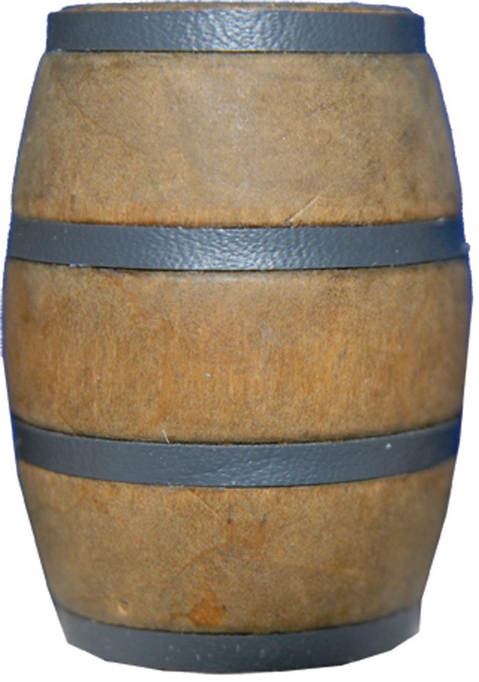 FADEDA Krippen-Zubehör FADEDA Holzfass, Höhe in cm: 5