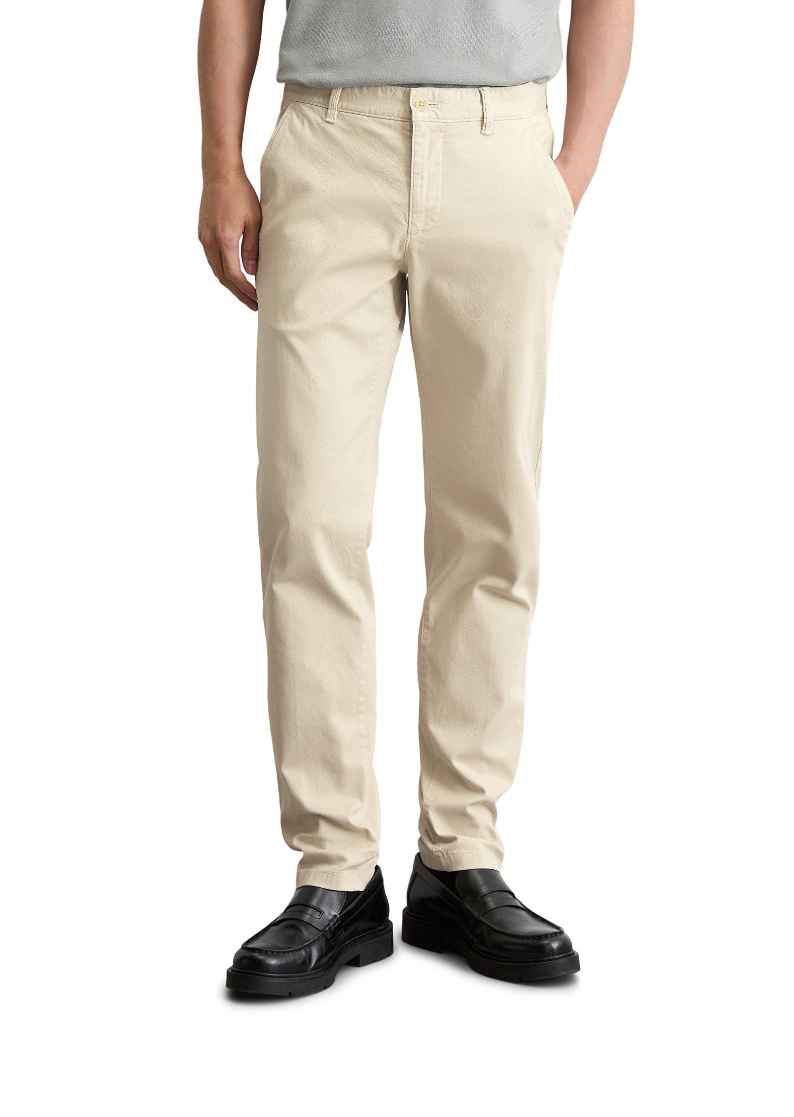 Marc O'Polo Chinohose aus Bio-Baumwoll-Mix