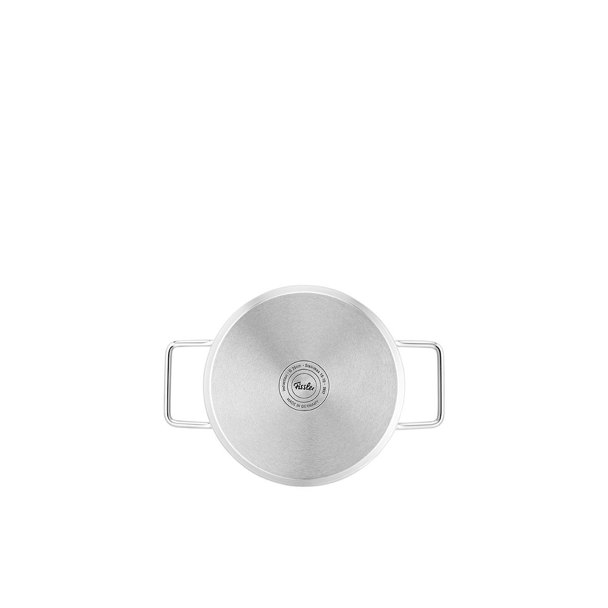 Fissler Topf-Set Fissler Pure Collection, Edelstahl 18/10 (Set, 4-tlg., Kochtopf 20/24cm; Bratentopf 20/24cm), backofengeeignet (bis 180°C);superthermic Boden; Made in Germany