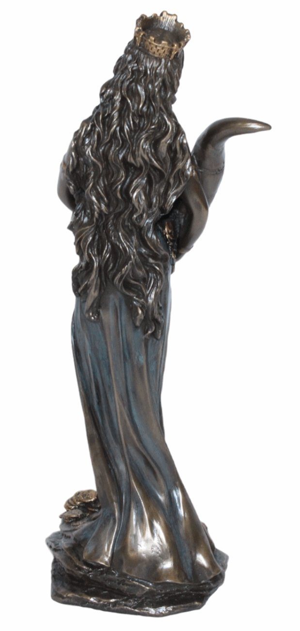 Fortuna griechische Figur Parastone Mythologie Tyche Dekofigur Deko H 28 cm römische/