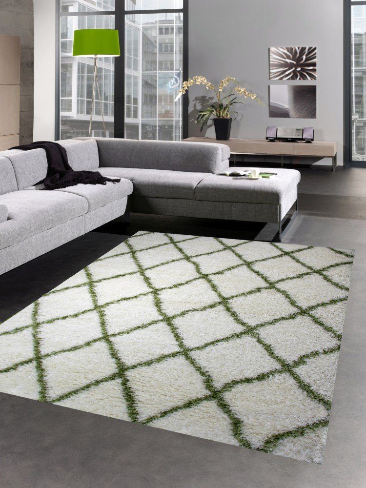 Carpetia Hochflor-Teppich Shaggy Teppich Wohnzimmerteppich Hochflor Langflo günstig online kaufen