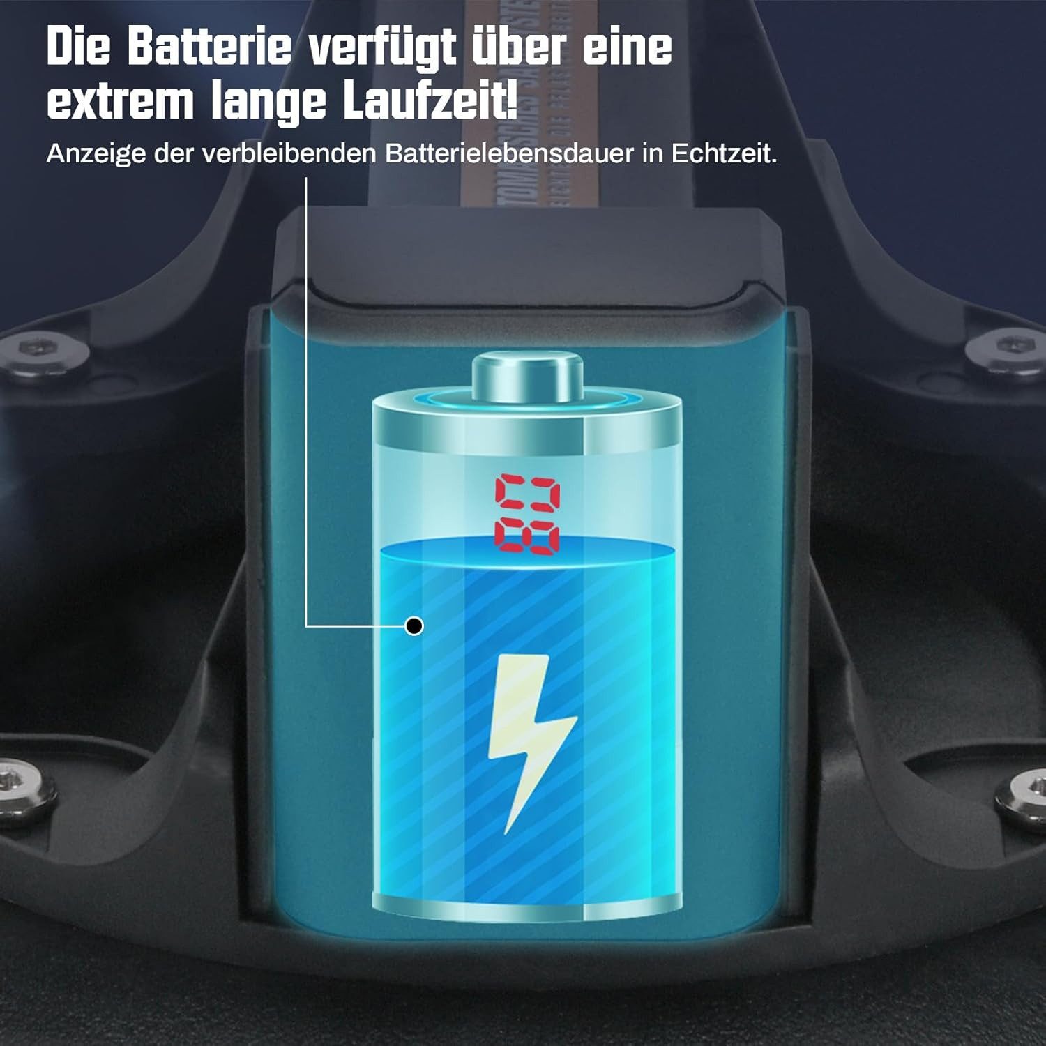 XERSEK Saugheber Elektrischer Glasheber mit 2 Akku Saugnäpfe 200mm Vakuum Fliesenheber, max. 300,00 kg Traglast, Glassauger Saughalter Plattenheber für Laminat, -], Fliesen Glas Metalle Glasscheiben Marmor