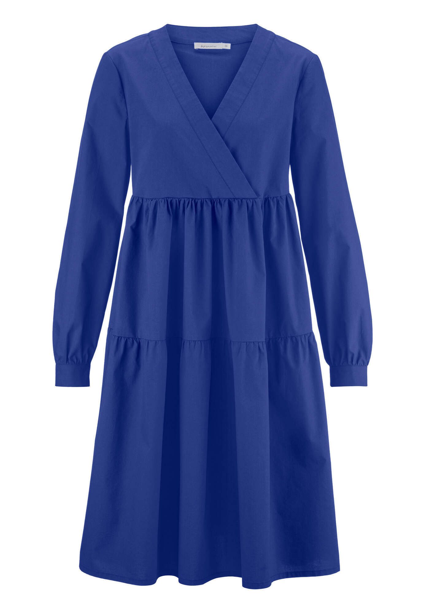 Hessnatur A-Linien-Kleid Brushed Popeline Relaxed aus reiner Bio-Baumwolle (1-tlg)