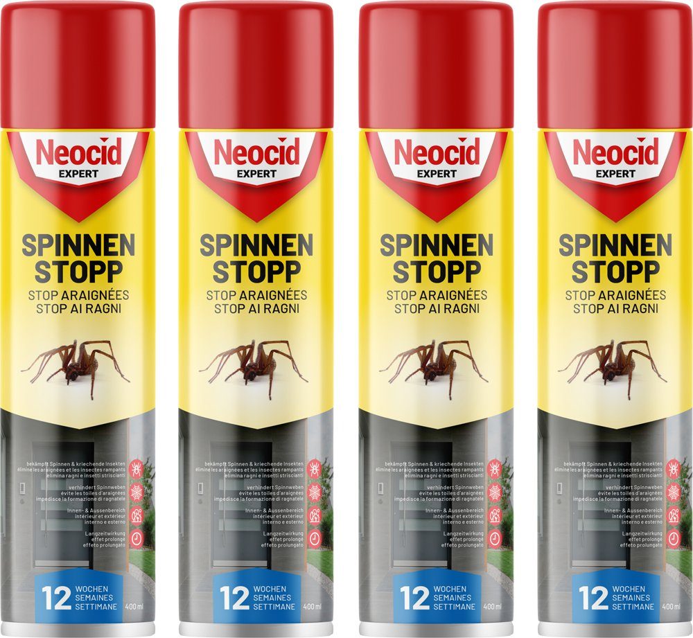 NEOCID Expert Insektenspray Spinnen-Spray Hochwirksam gegen Spinnen, 1.6 l, unmittelbarer Knock-down Effekt