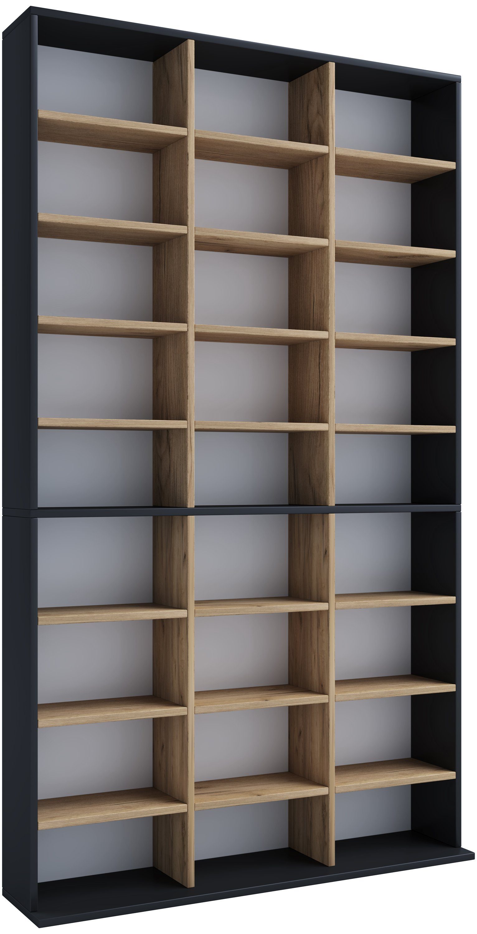 VCM Standregal Holz CD DVD Standregal Bücherregal Regal Megosa XL günstig online kaufen