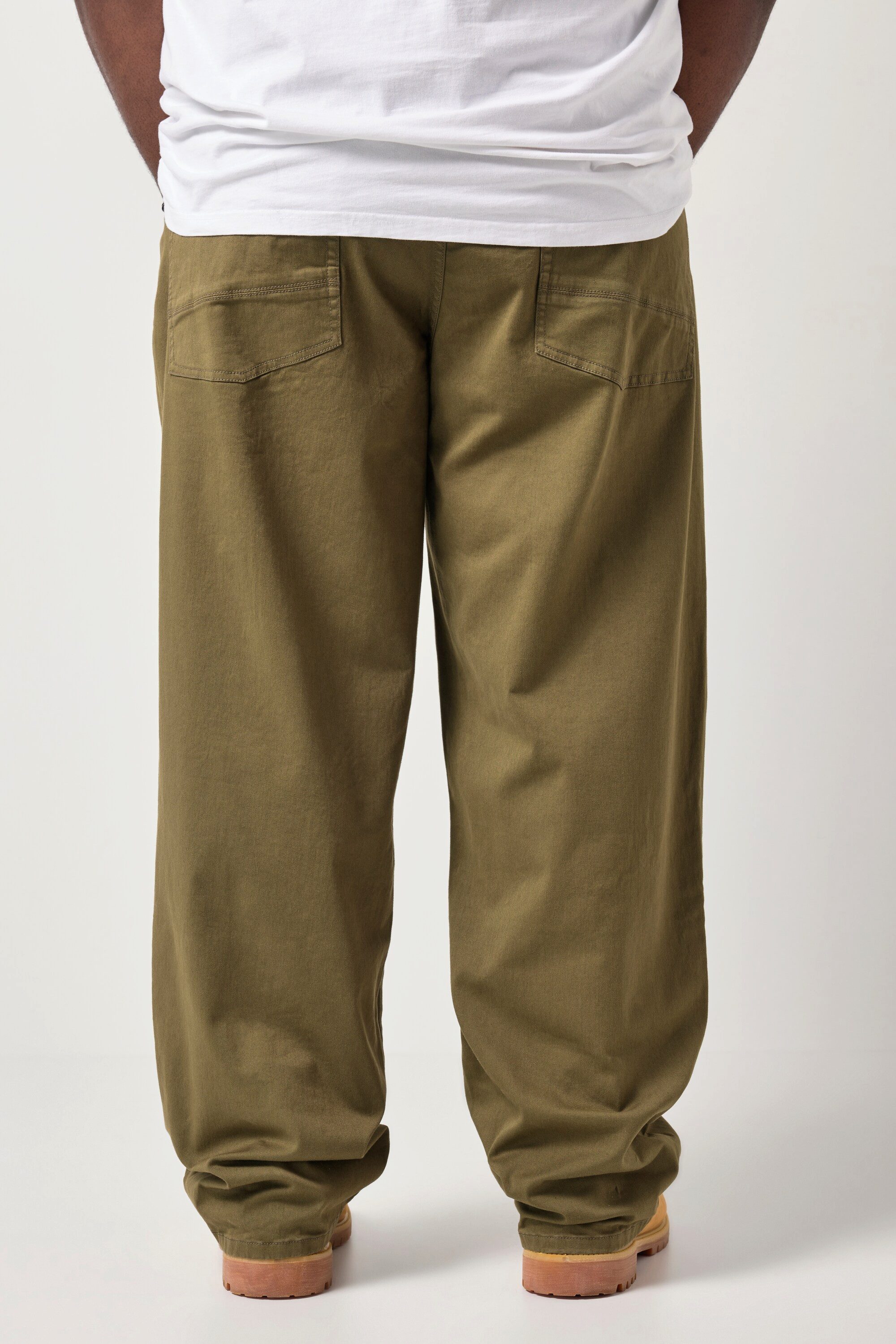 STHUGE Chinohose Hose extra weiter Baggy Fit Twill 5-Pocket bis 72