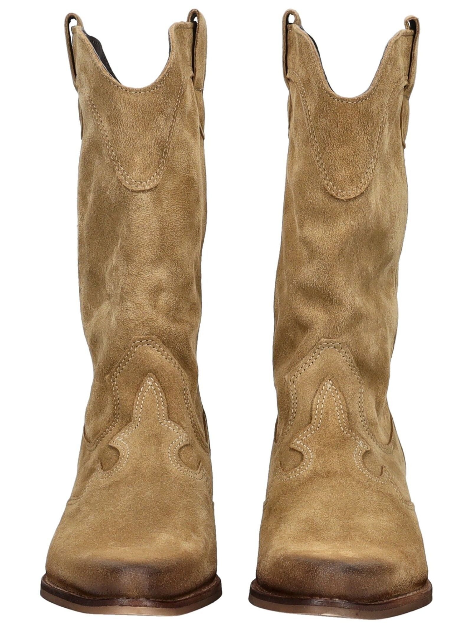 Felmini Stiefel Veloursleder . Bikerboots