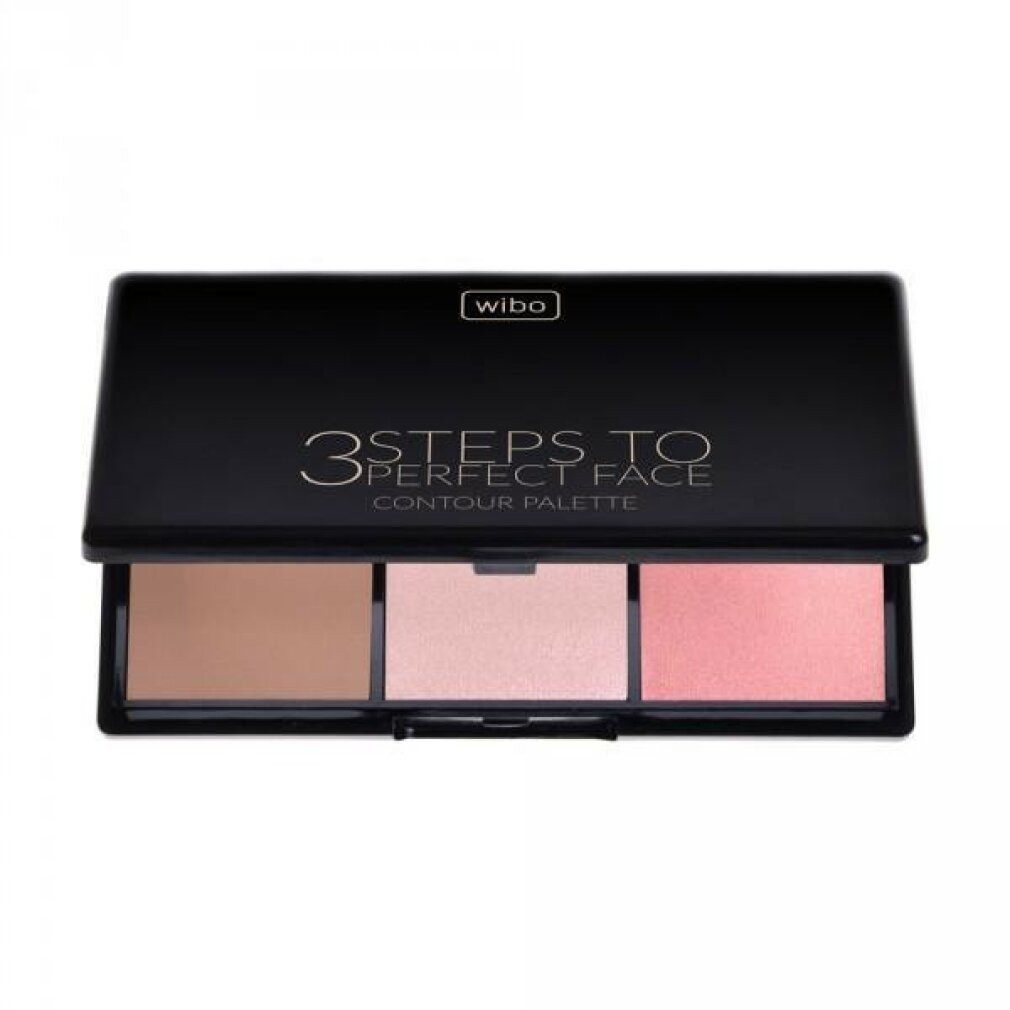 Wibo Puder WIBO 3 Steps to Perfect Face Contour Palette Light