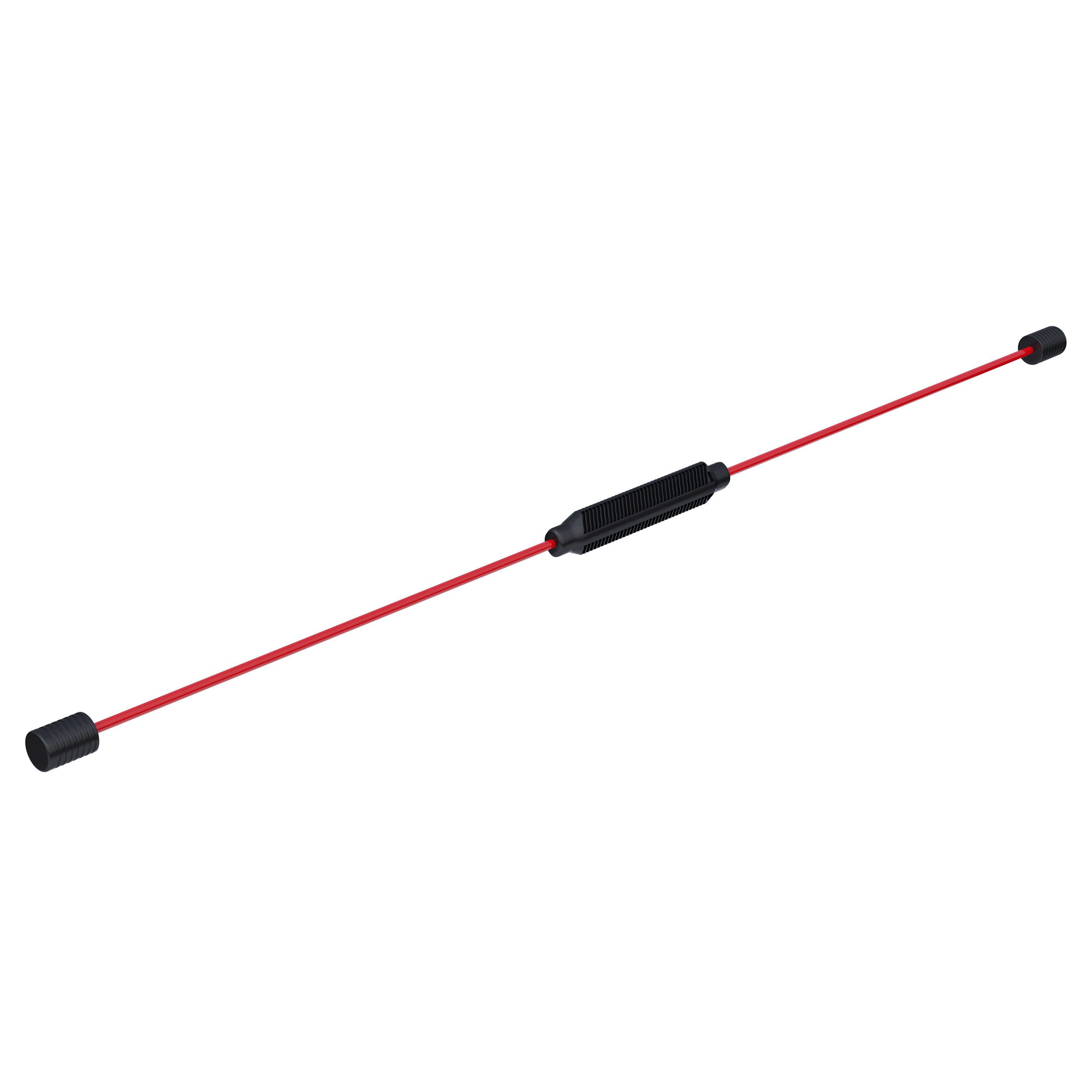 GORILLA SPORTS Yogamatte Schwungstab Rot/Schwarz 160 cm (1-St)