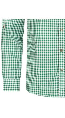 Nübler Trachtenhemd Trachtenhemd Langarm Sepp in Grün von Nübler