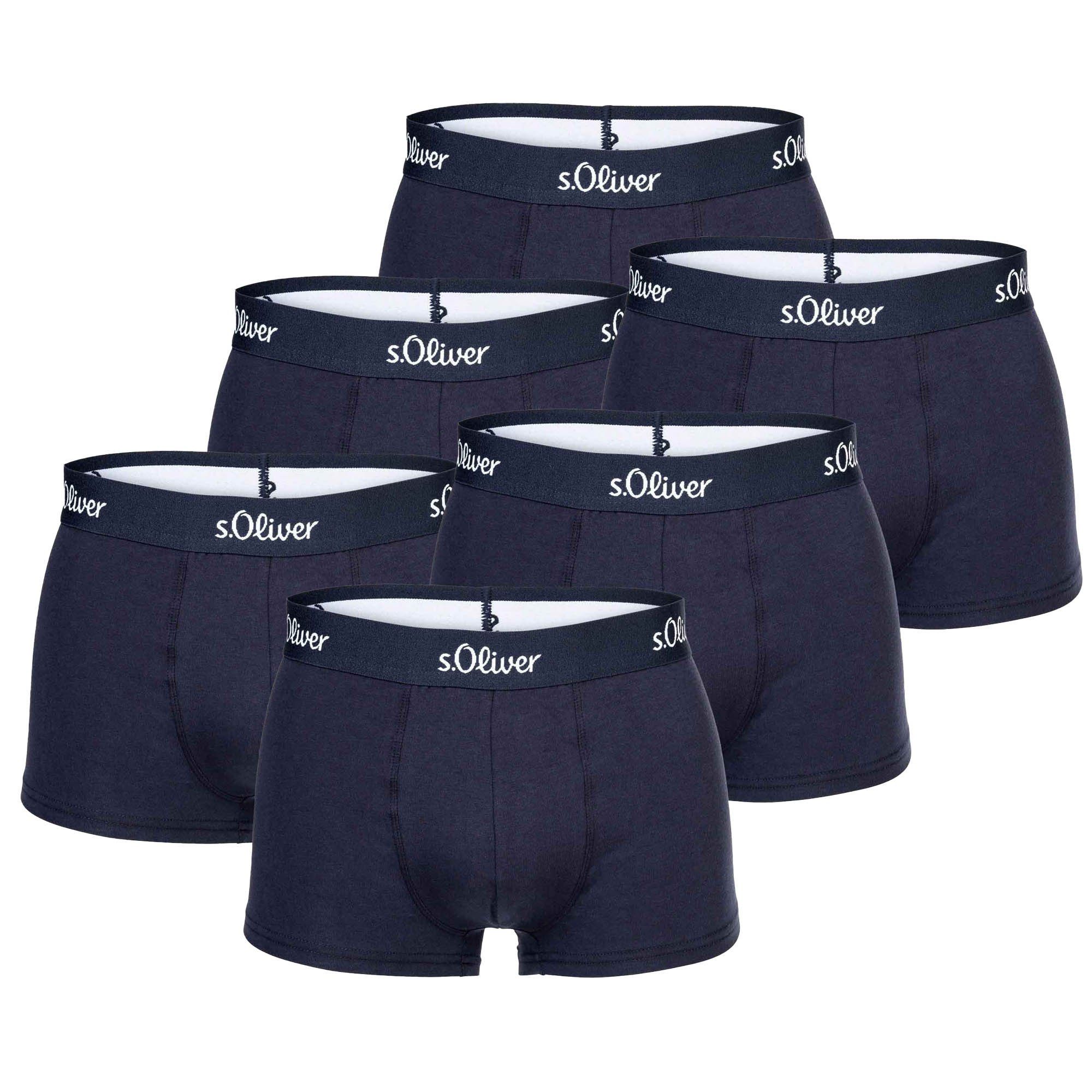 s.Oliver Boxer Herren Boxershort 6er Pack günstig online kaufen