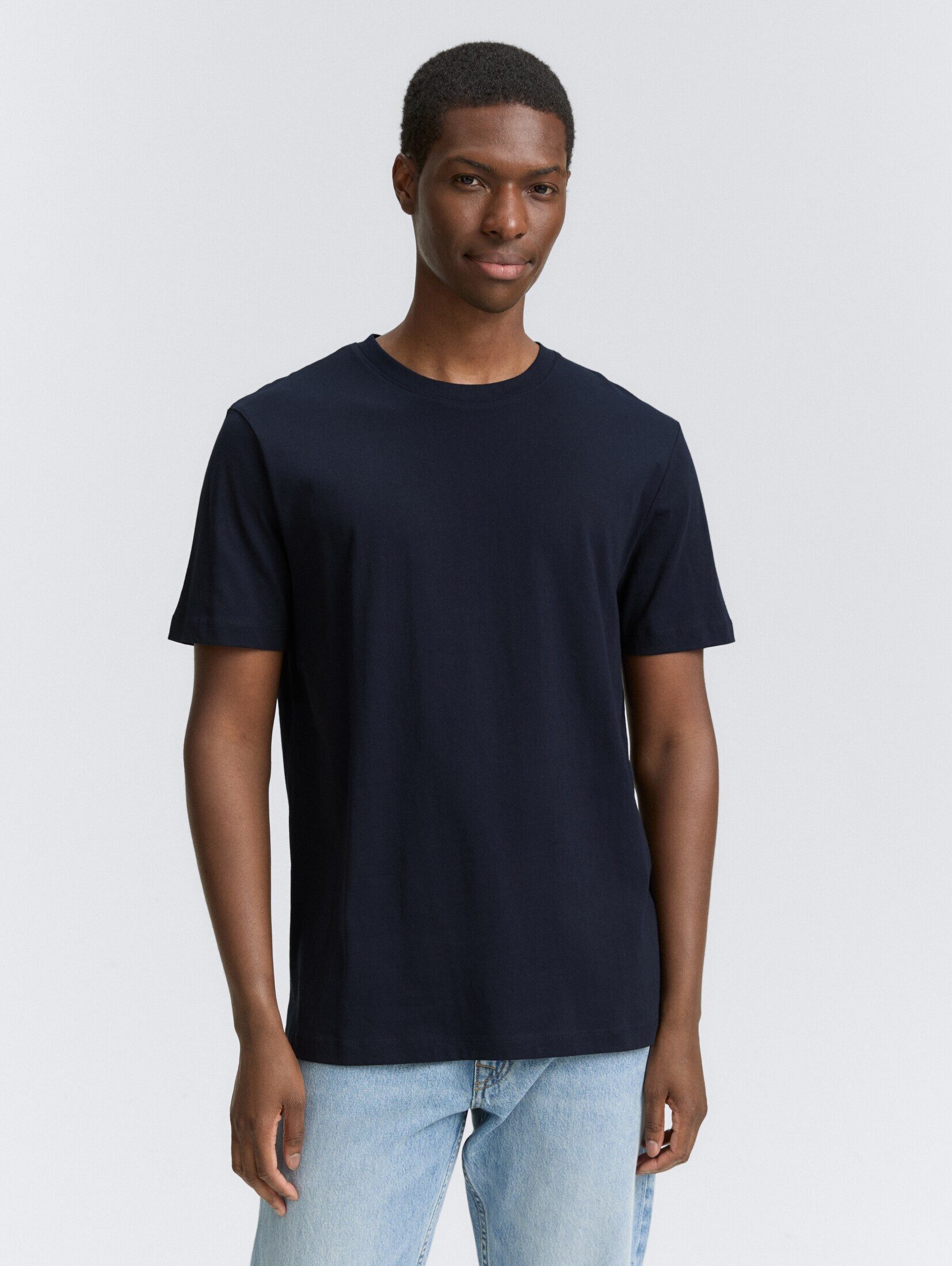 TOM TAILOR Denim T-Shirt Basic T-Shirt günstig online kaufen