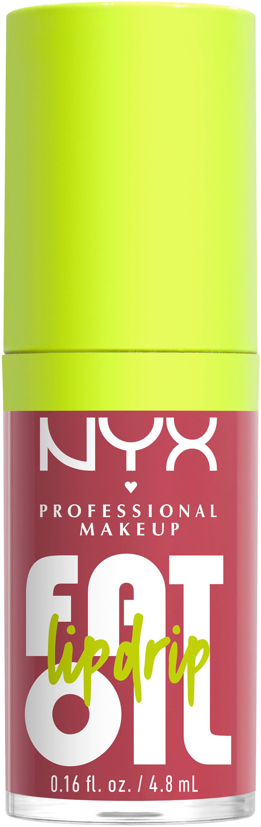 NYX PROFESSIONAL MAKEUP Lipgloss FAT OIL LIP DRIP, mit intensiv-schimmerndem Finish, individuell aufbaubare Farbe
