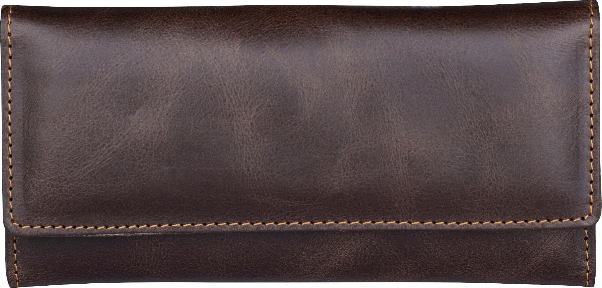 ERBE Maniküre-Etui Tuscany, 5 tlg., Antik-Lederetui mit Zippverschluss, ros günstig online kaufen