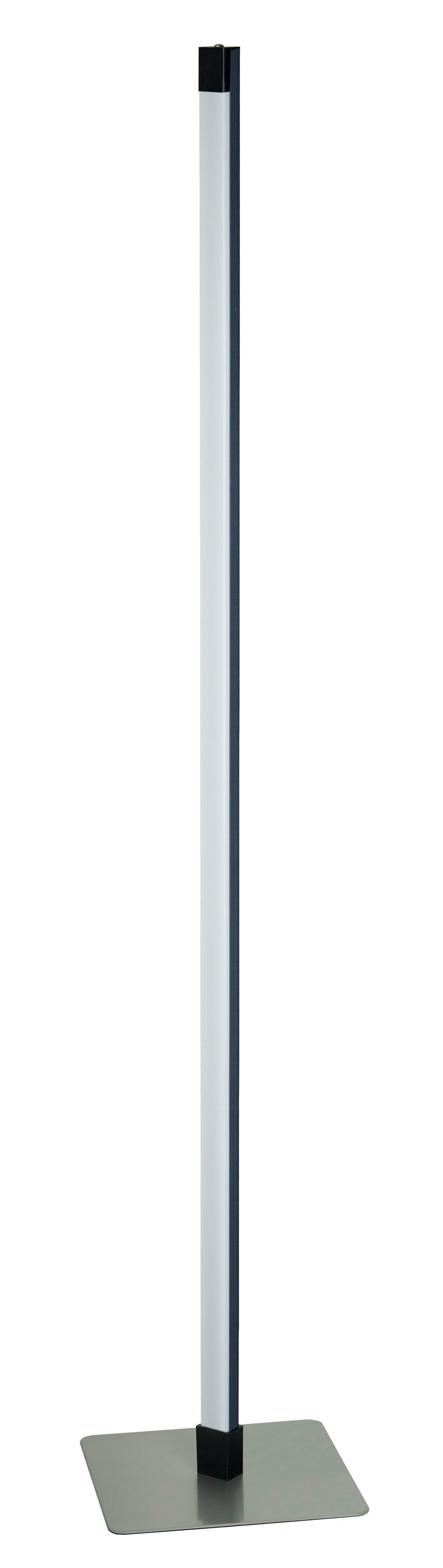 Leuchte Modul Serie *STRAIGHT* Anthrazit 120cm, Lumen 3000K Wohnzimmer – dimmbar schwarz 1200 I – 14 Höhe: 1524A Stufenlos Stehlampe, Stehlampe ca. TRANGO warmweiß Watt LED Standlampe LED