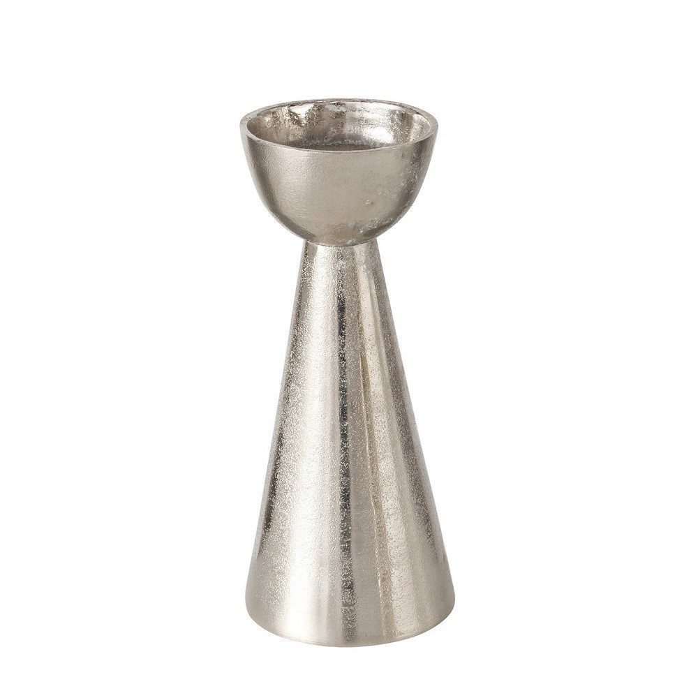 BOLTZE Kerzenleuchter Boltze Kerzenleuchter Valosi, Höhe 24cm, Silber, 2041569