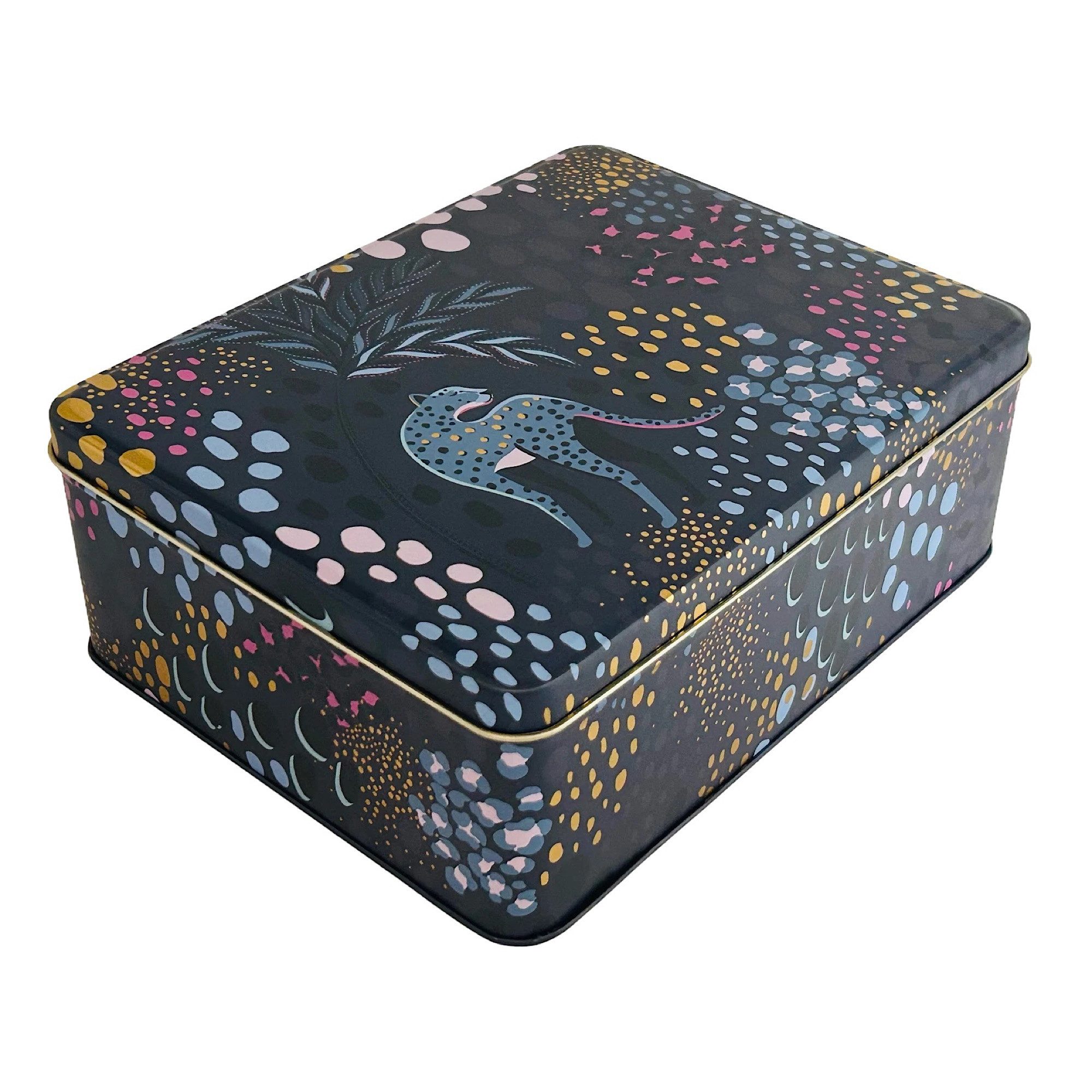Keksdose Geschenkdose Motiv Leopard