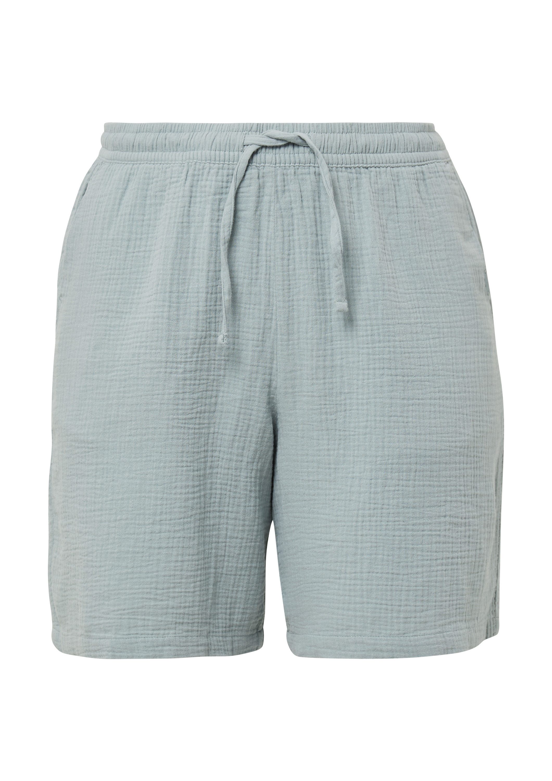 QS Shorts Hose Shorts aus Musselin günstig online kaufen
