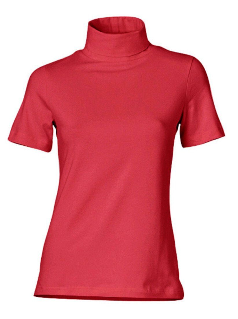 heine T-Shirt Rollkragen-Shirt Kurzarm – Bild 3 von 5