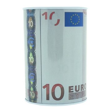 HundB Spardose 5er Set Spardose "Euro" Ø 8,5 cm, (Set, 5-tlg., Spardose), Sparschwein, ideales Geschenk, Reisekasse, Sparbüchse