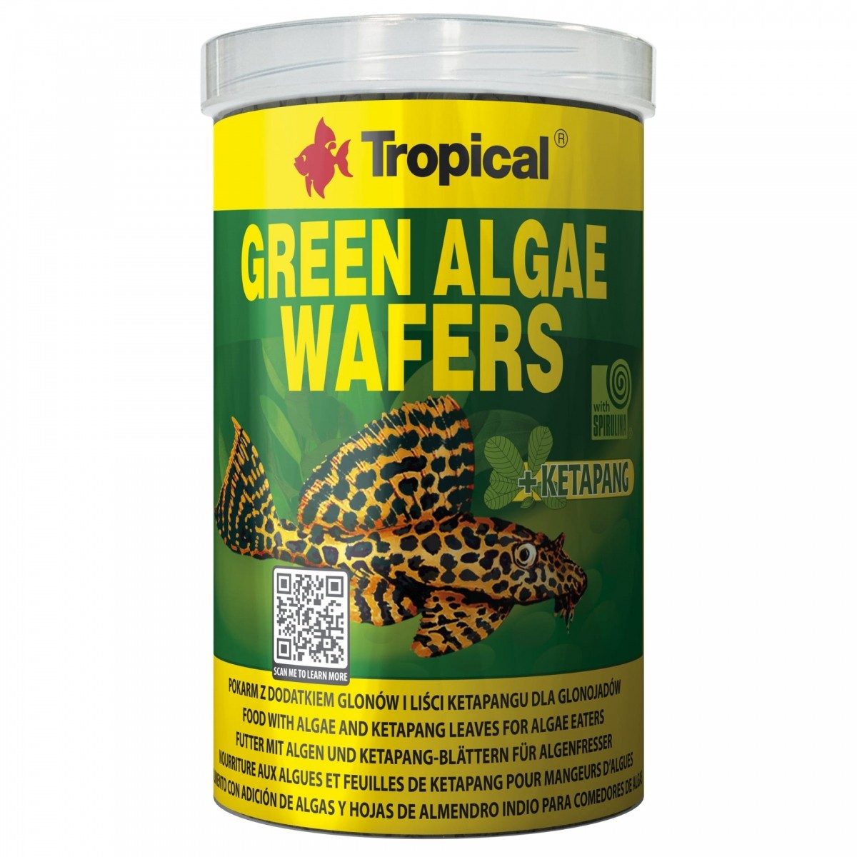 Tropical Green Algae Wafers, 450g