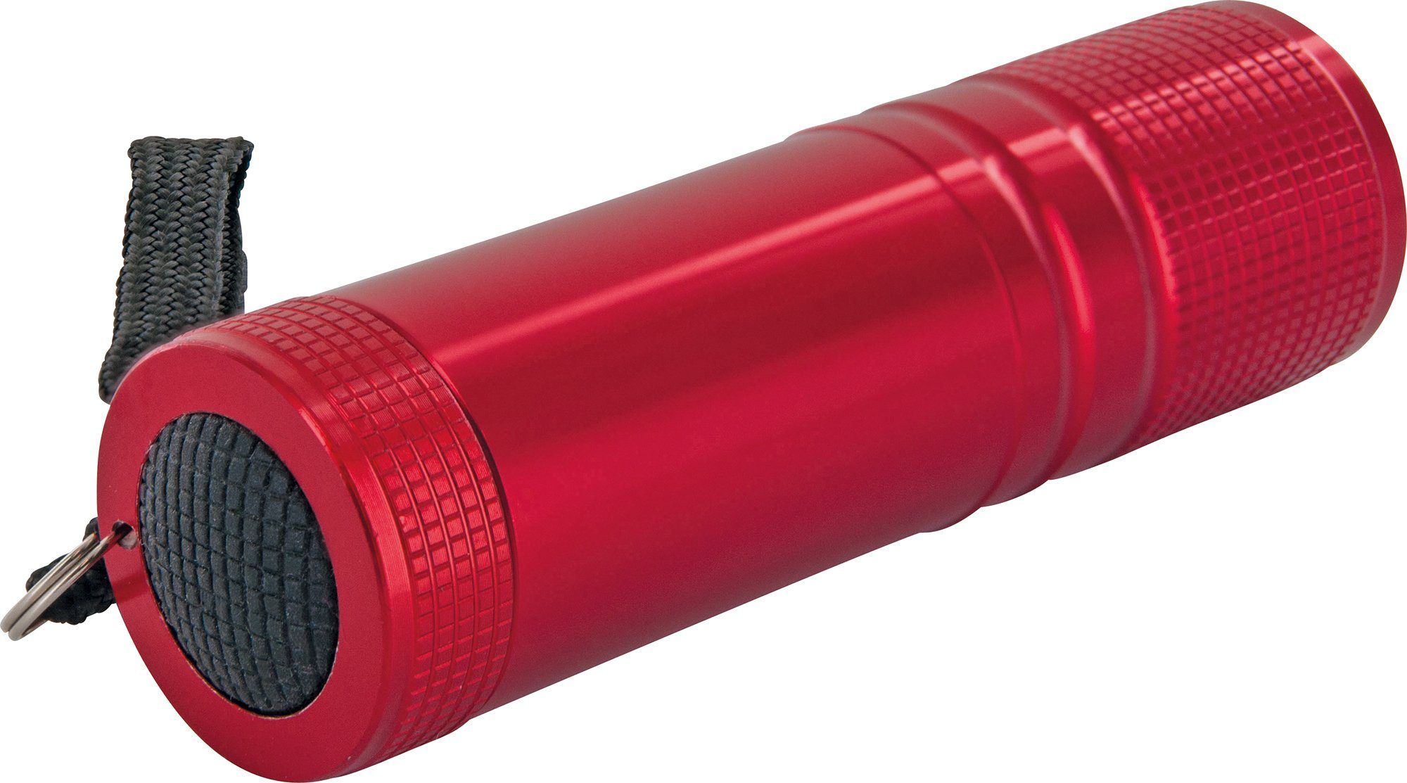 schlagfest, Schwaiger Handschlaufe 531 Taschenlampe mit (1-St., LED TLED200R rot spritzwassergeschützt),
