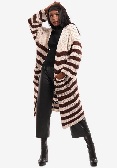 YC Fashion & Style Cardigan "Striped Comfort" mit XXL-Einschubtaschen (1-tl günstig online kaufen