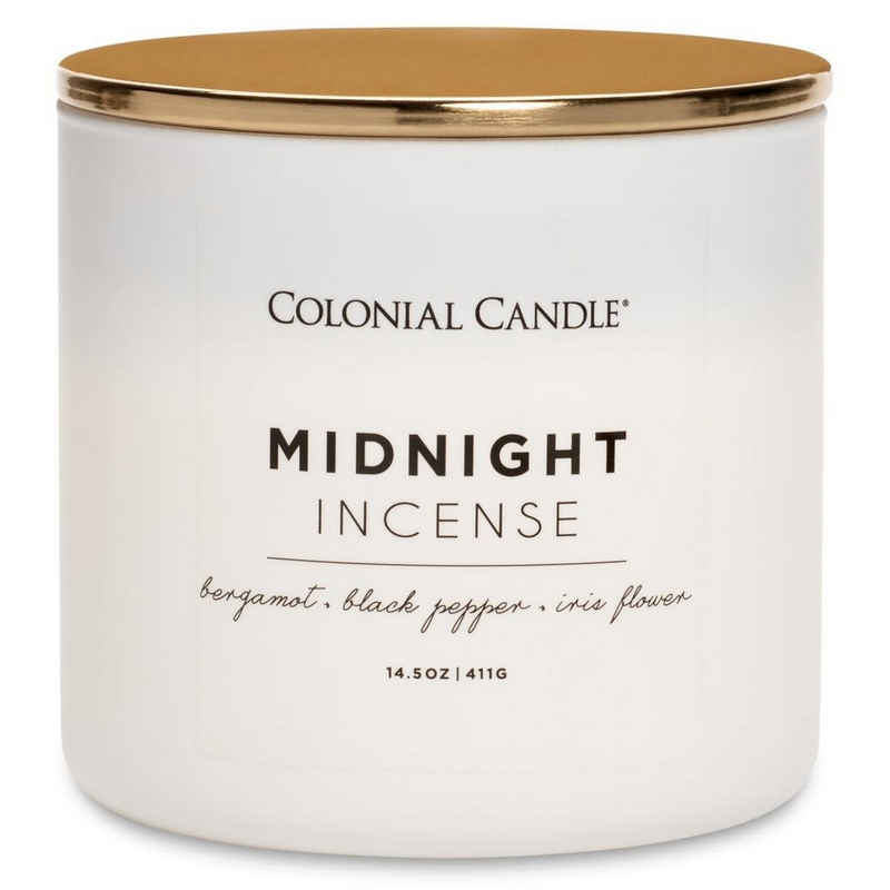 COLONIAL CANDLE Duftkerze »Duftkerze Midnight Incense  - 411g« (Einzelartikel)