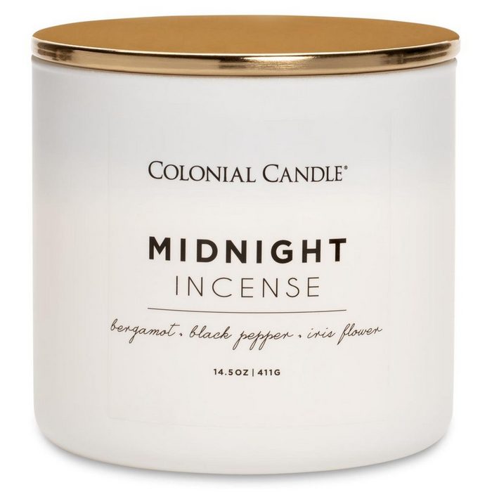 COLONIAL CANDLE Duftkerze Duftkerze Midnight Incense  - 411g (Einzelartikel)