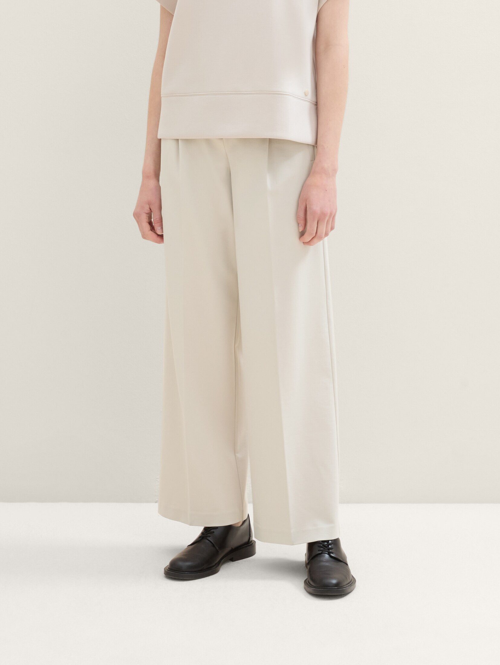 TOM TAILOR Jerseyhose Wide Leg mit günstig online kaufen