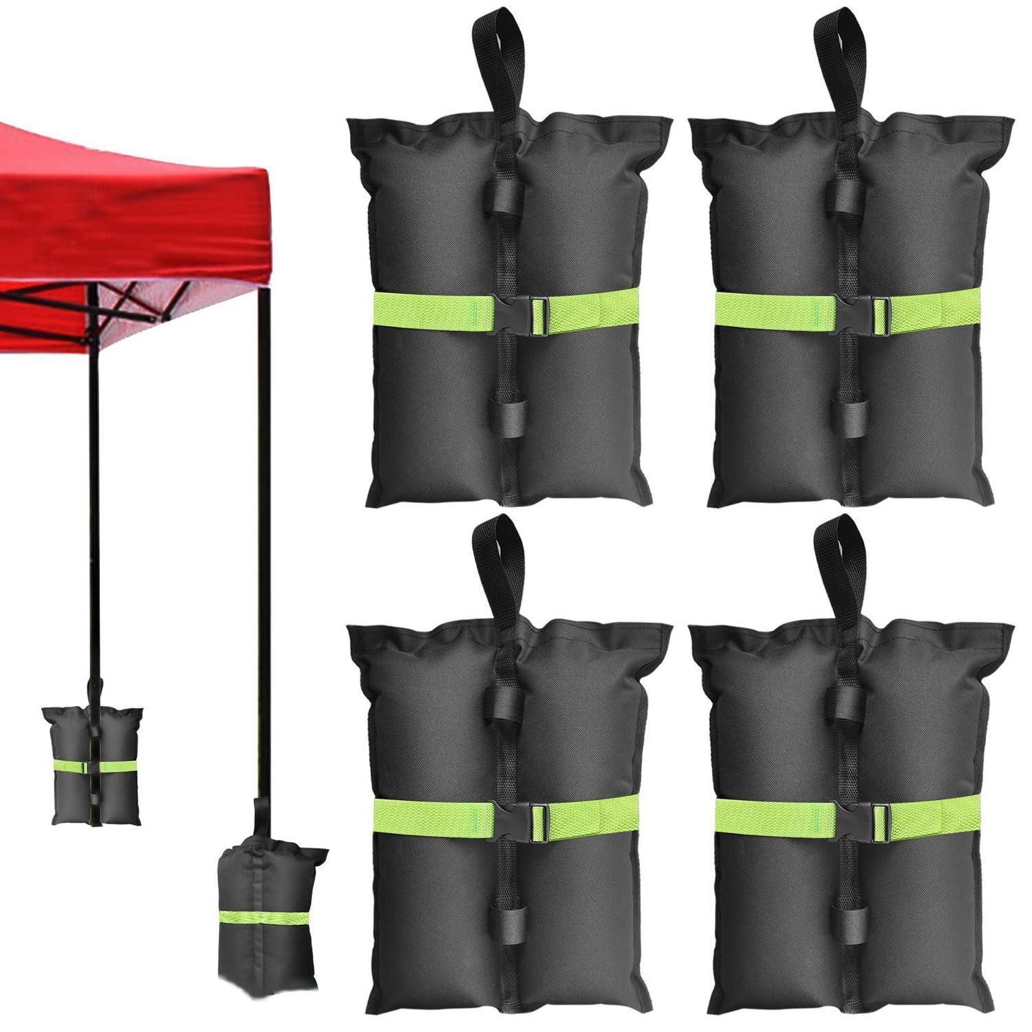 LuxusKollektion Pavillon-Sandsäcke Pavillon Gewichte Sandsack 4 Stück Schwarz, (4-tlg)