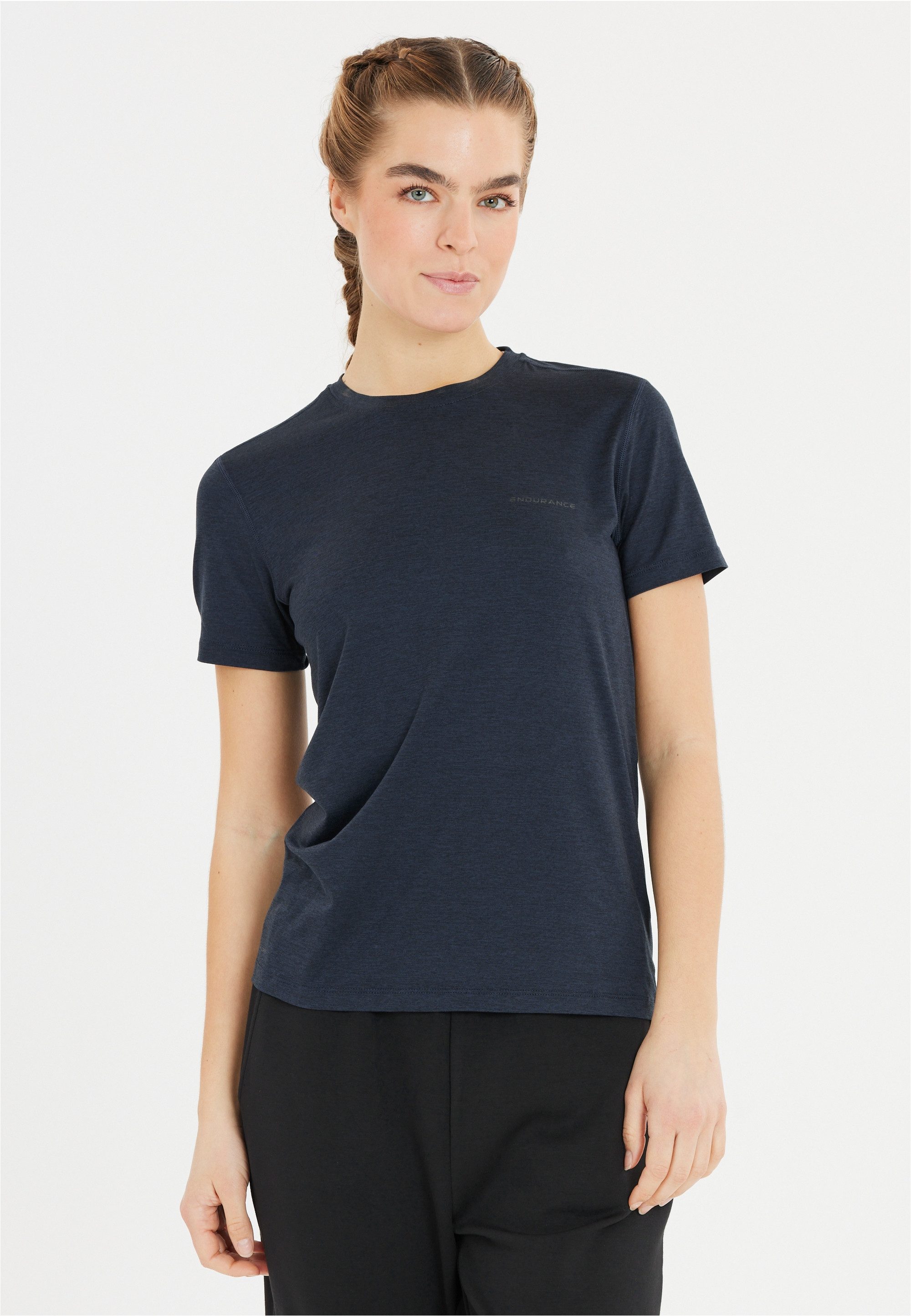ENDURANCE Funktionsshirt Alvaly im simplen Design mit Quick Dry-Technologie