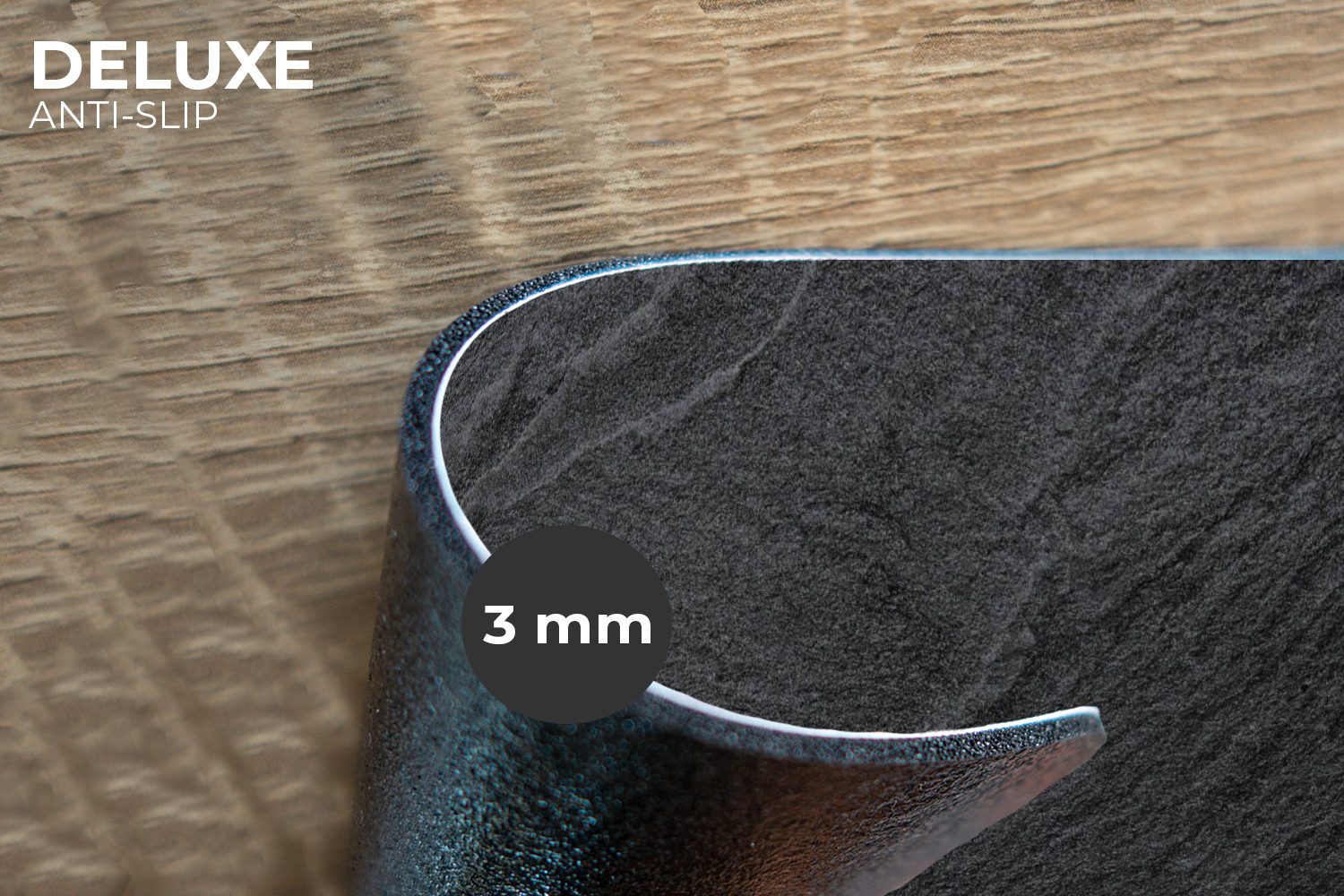 MuchoWow Platzset Beton - Schwarz - günstig online kaufen