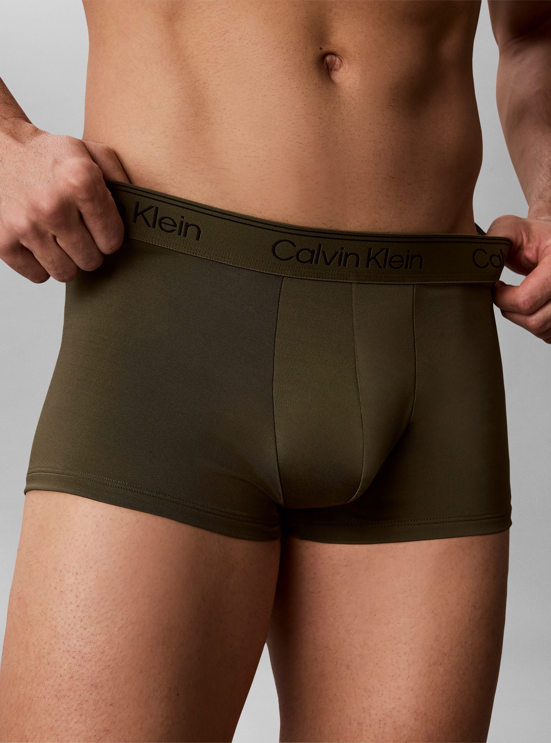 Calvin Klein Underwear Trunk LOW RISE TRUNK 5PK (Packung, 5-St., 5er-Pack) Mit elastischem Bund