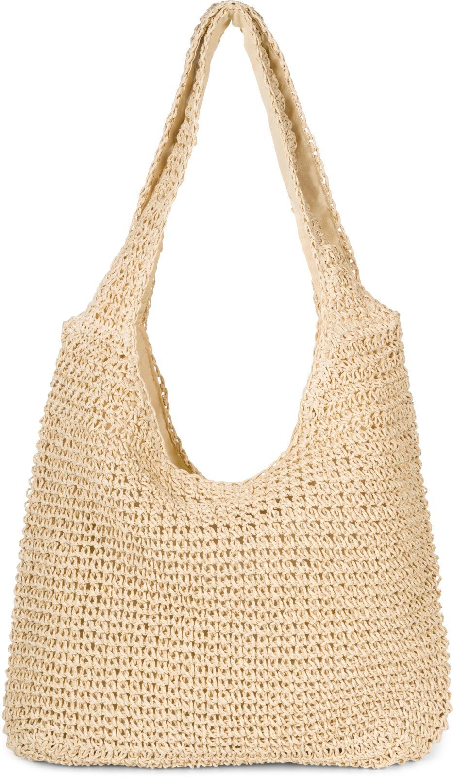 Beuteltasche Papierstroh Beuteltasche