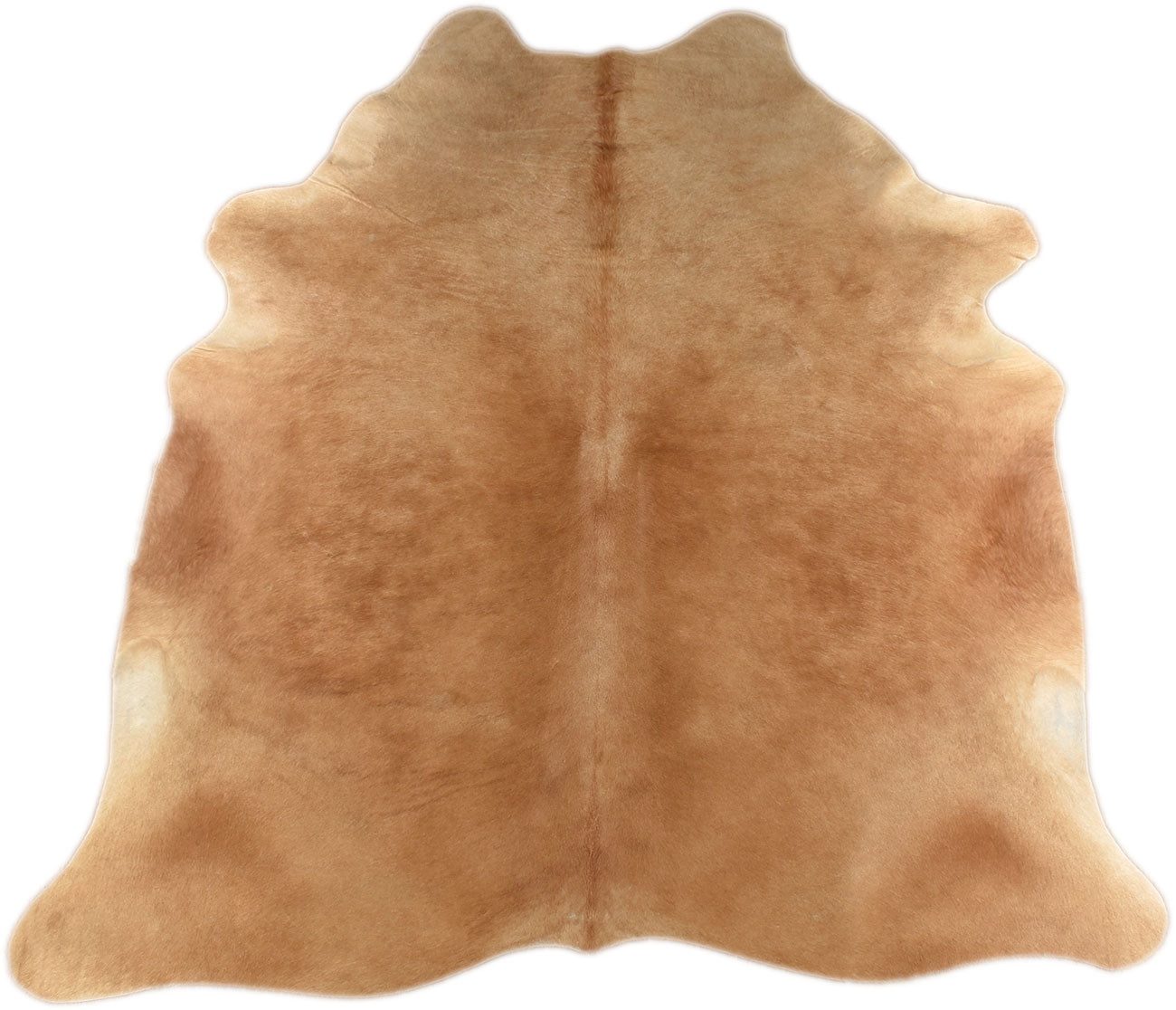 KUHFELL online & NOMAD Fellteppich KUHFELL RINDERFELL TEPPICH BEIGE HELLBRAUN ca. 220 x 200 cm XL