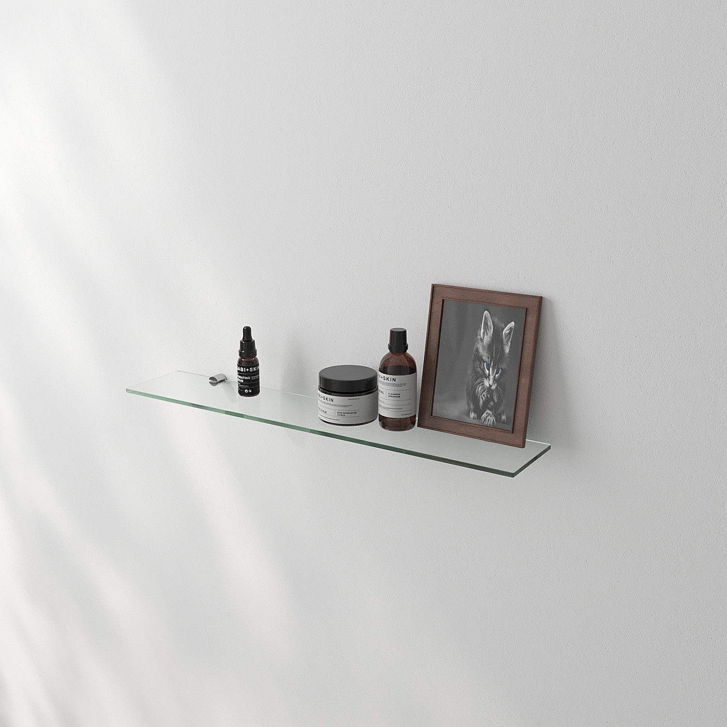 AQUALAVOS Wandregal Glasregal Sicherheitsglas Wandregale Bad Regal Ablagere günstig online kaufen