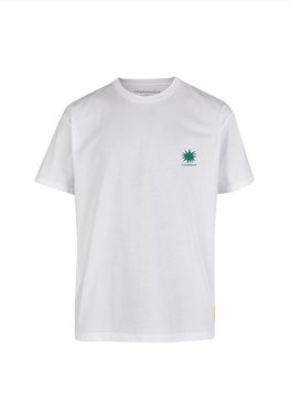 Cleptomanicx T-Shirt Flowers mit coolem Front- und Rückenprint
