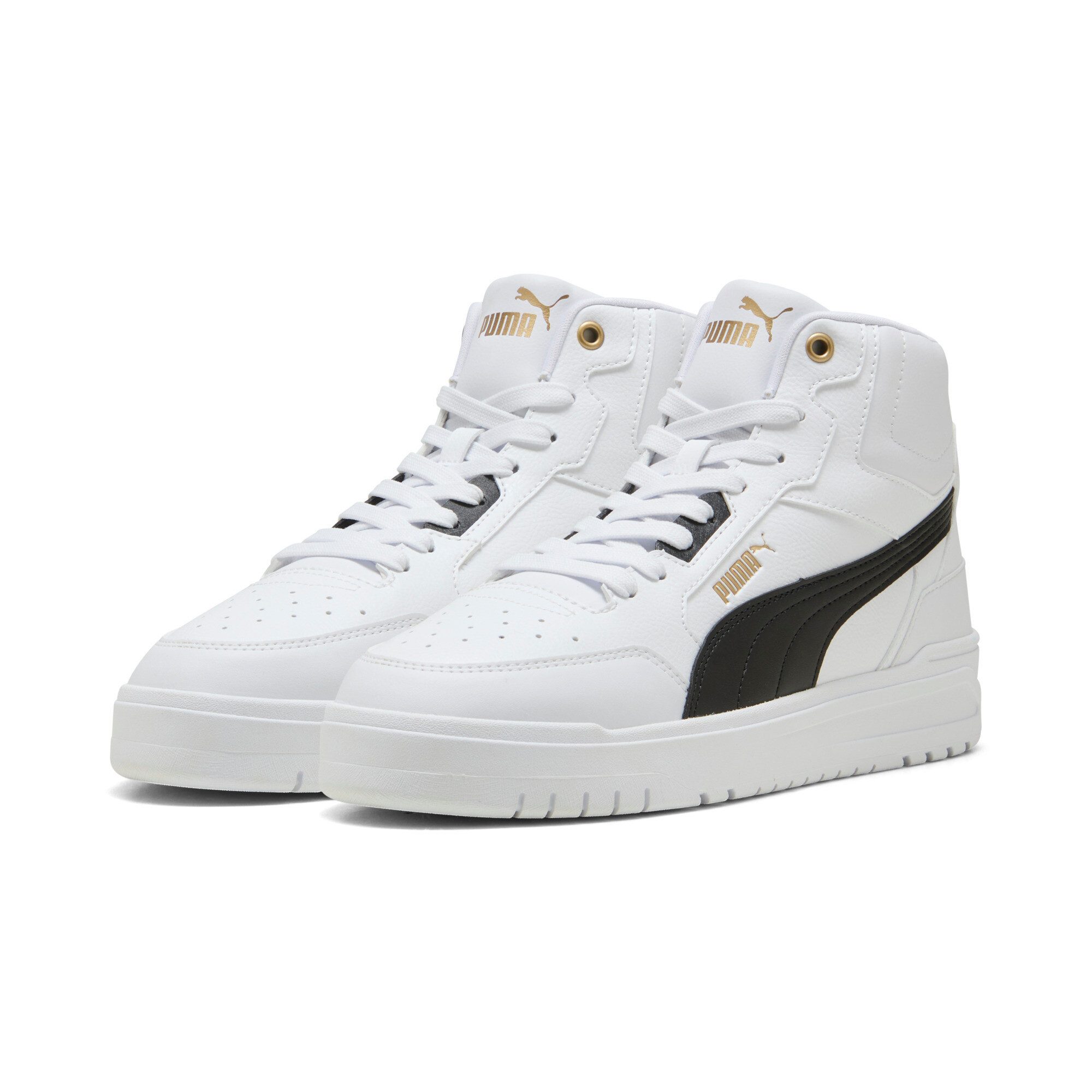 PUMA SHUFFLE DOWNTOWN MID Sneaker knöchelhoch, mit Schnürung, mit profiliertem Laufsohlenprofil