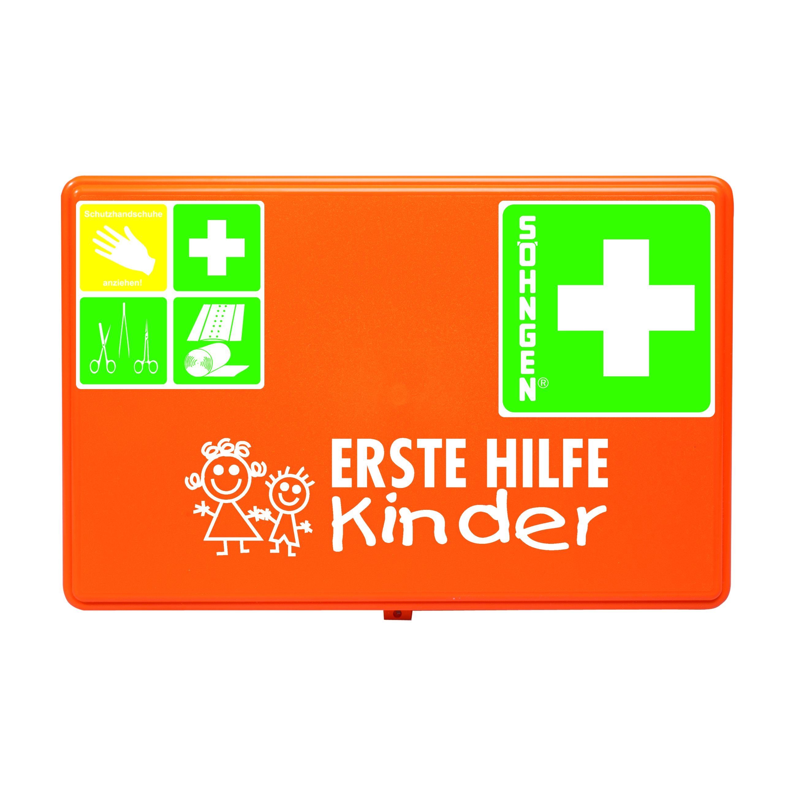 Söhngen Erste-Hilfe-Koffer Söhngen Verbandskasten Kindergarten Verbandkoffer mit Füllung