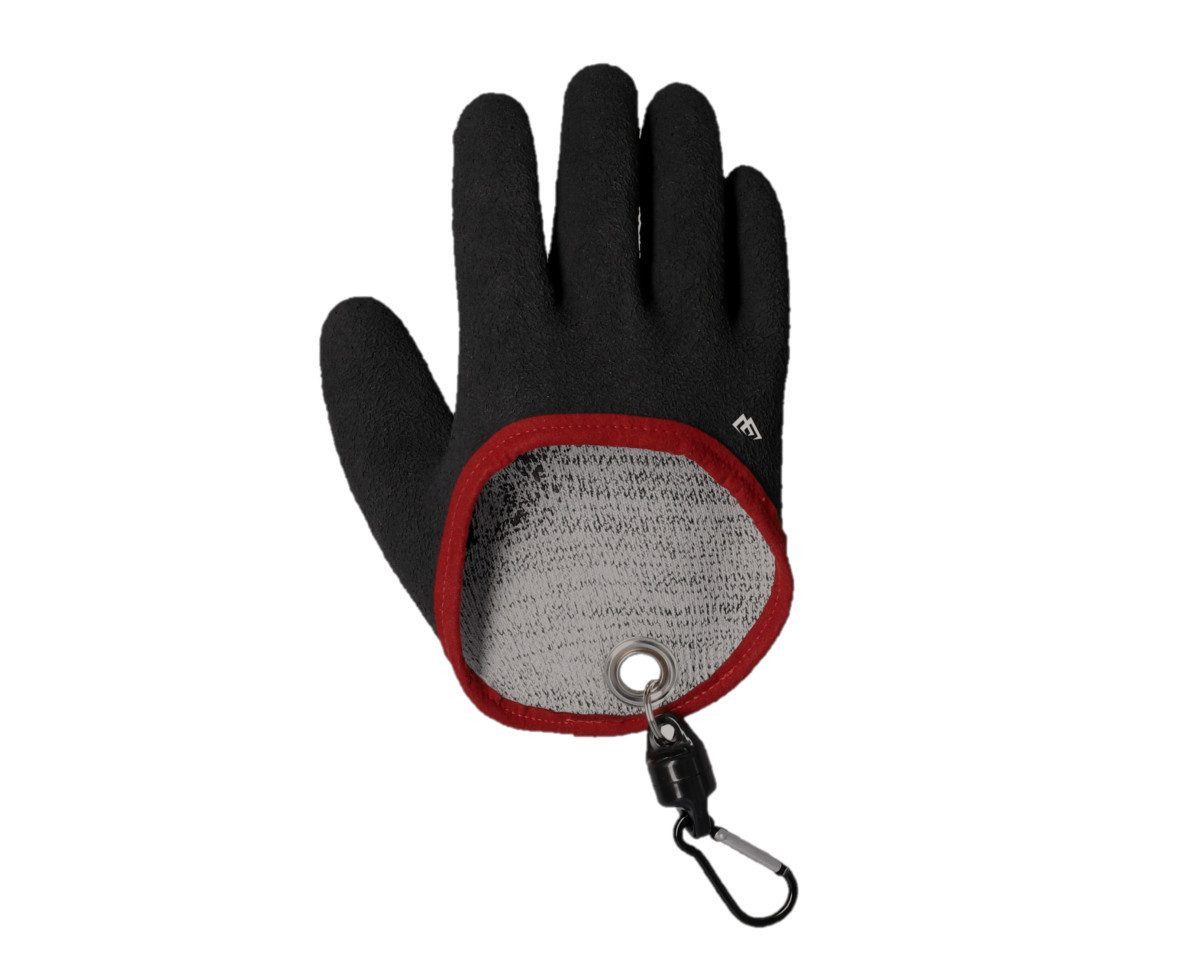 MIKADO Total Fishing Angelhandschuhe Handschuh XL - ZUM LANDEN VON FISCHEN - Links oder Rechts - 1 Stück Schutzhandschuh für das Handling von Raubfischen