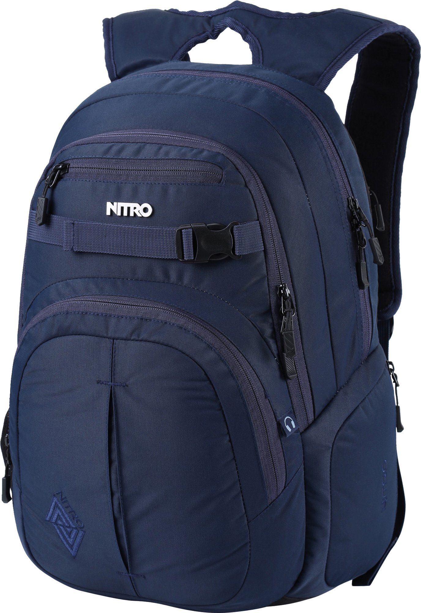 NITRO Schulrucksack Chase, Alltagsrucksack, Rucksack Reise Freizeit, für Schule, und Arbeit nightsky