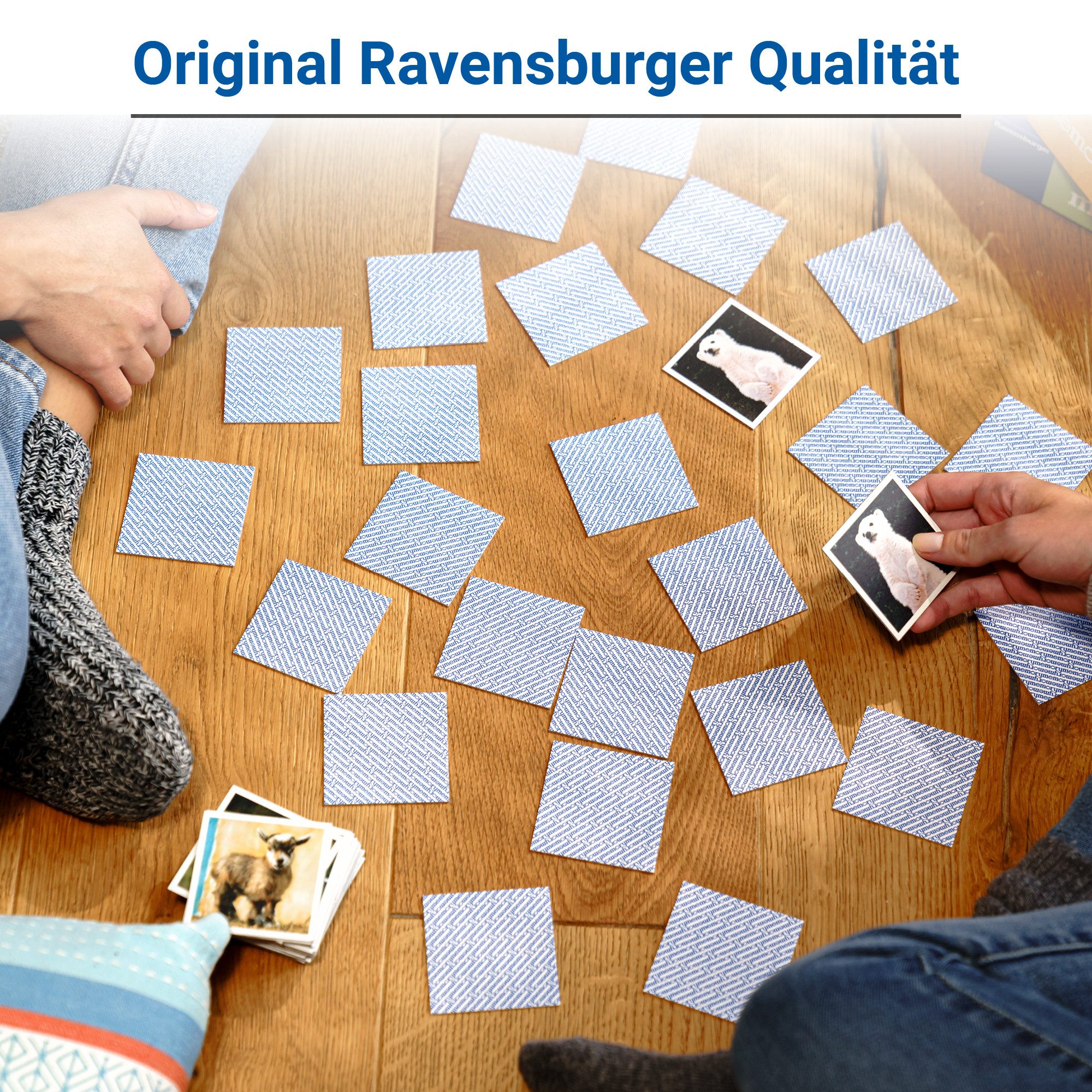 Ravensburger Spiel Tierbaby memory®, Mitbringspiel, Made in Europe