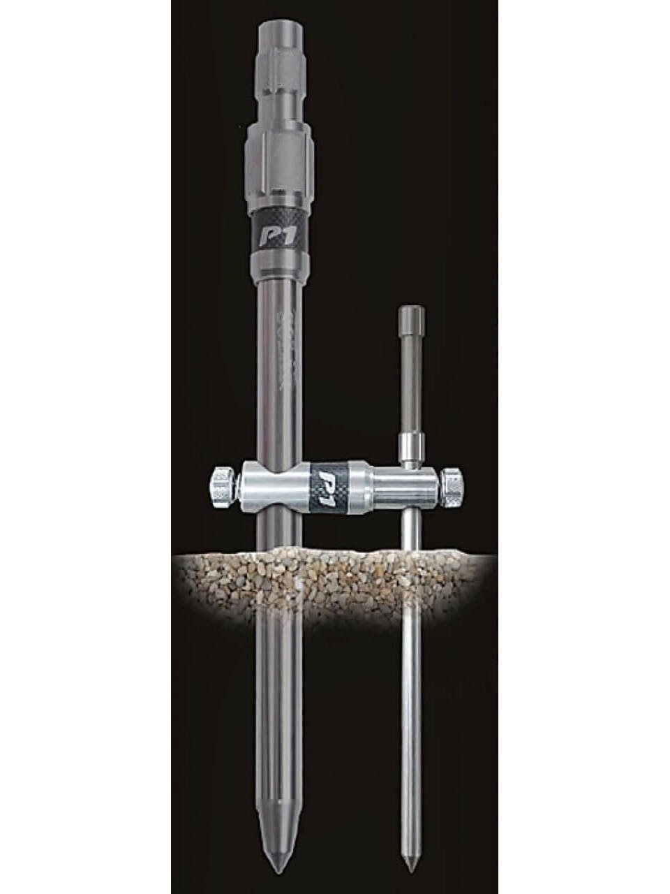 Solar Tackle Rutenhalter Solar P1 Bankstick Stabalizer, (Material: 100% Edelstahl. Kompatibel mit Solar P1 Banksticks)